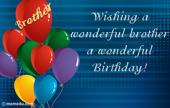 Free Raksha bandhan Greetings Cards for Sister to Brother Happy Birthday