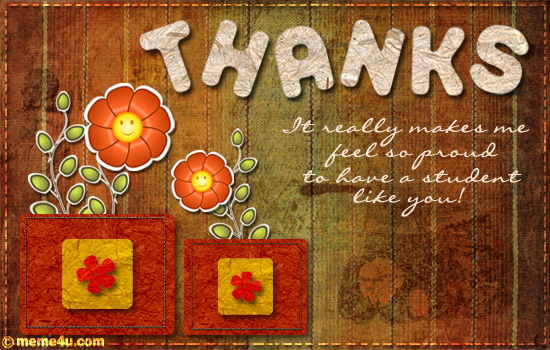 thank you card for teacher