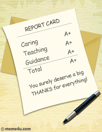 funny e cards. Teachers Day E Cards: report