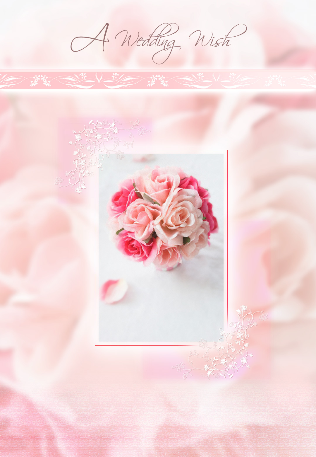 background wedding card