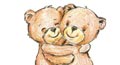hug card for friend, cuddle up day ecard, cuddle up day wish, hug ecard for friend, hug greeting for friend
