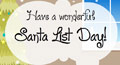 santa's list day ecard,&nbsp;santa's list day greetings,&nbsp;santa's list day e mail cards
