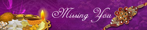 Missing You Raksha Bandhan Greeting Cards | Missing You Raksha Bandhan Greeting Ecards | Missing You Raksha Bandhan Greeting Greeting Cards